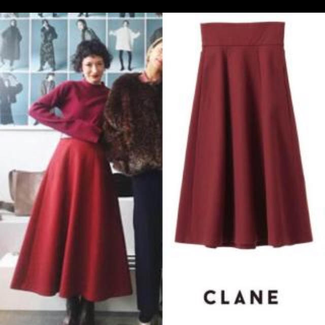 CLANE WIDE BELT VOLUME SKIRT サイズ2