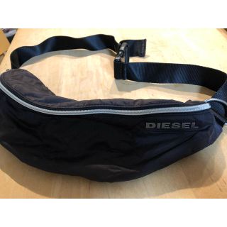 ディーゼル(DIESEL)のDIESEL ディーゼル ウエストポーチ 黒(ウエストポーチ)