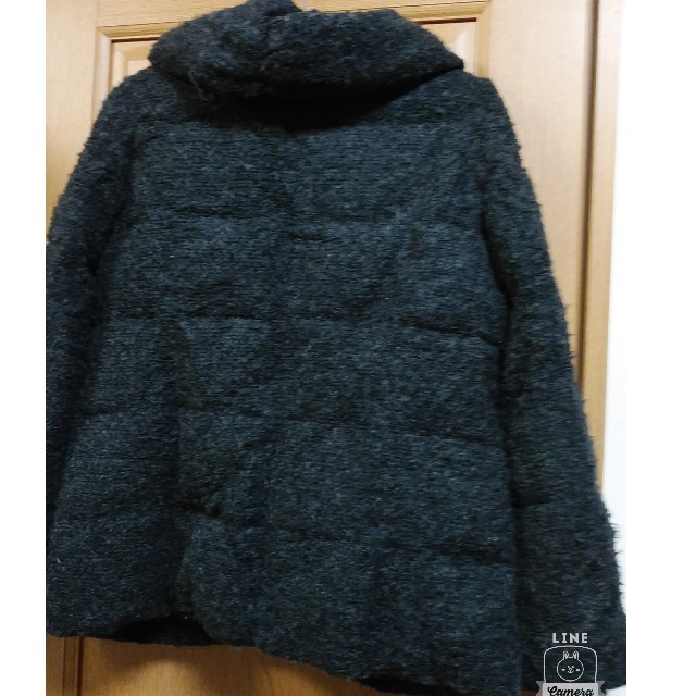 ByeBye(バイバイ)のByeBye モコモコ ウール混紡 中綿ブルゾン コート レディースのジャケット/アウター(ブルゾン)の商品写真