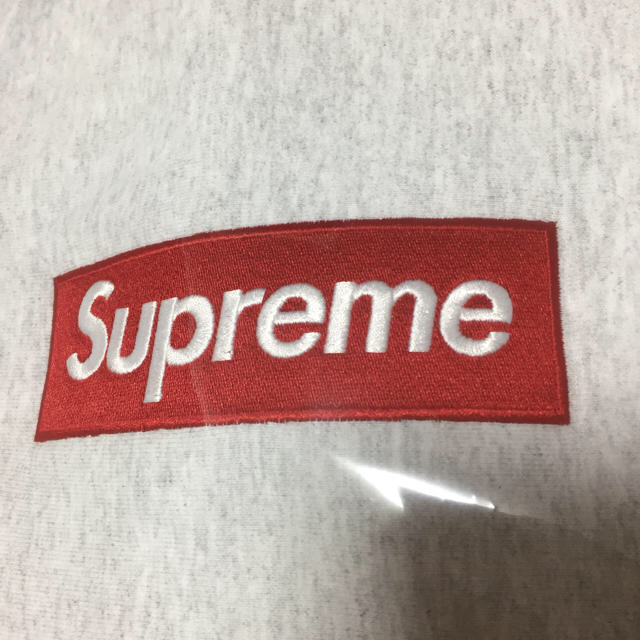 Supreme Box Logo クルーネック ash gray Sサイズ 2