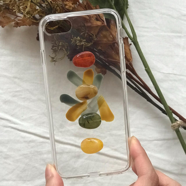 Kastane - marble paint iPhone case handmadeの通販 by Natary'.. shop｜カスタネならラクマ