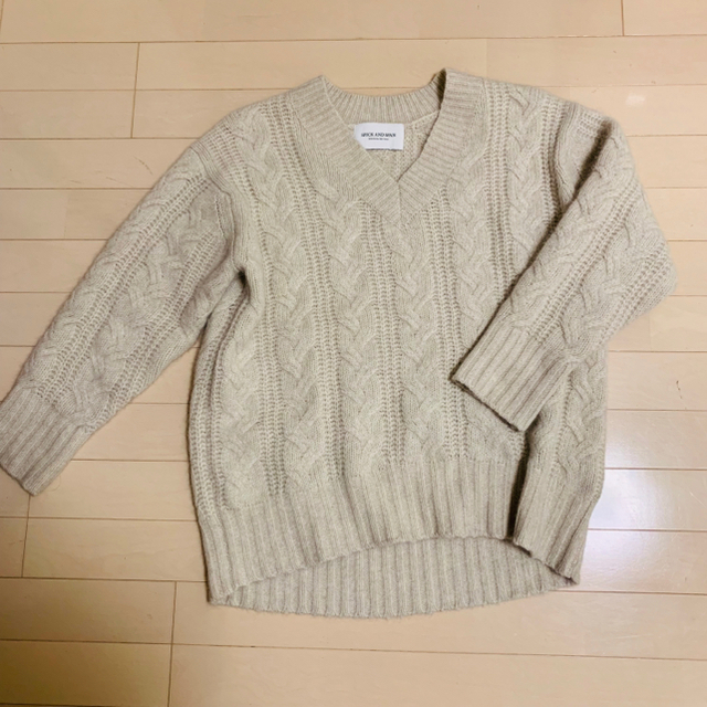 Spick & Span(スピックアンドスパン)のスピックスパン♡ケーブルニット レディースのトップス(ニット/セーター)の商品写真