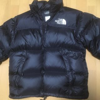 ザノースフェイス(THE NORTH FACE)のノースフェイスヌプシ。黒。700フィル。M。美品。(ダウンジャケット)