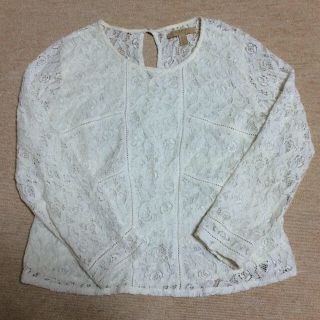 ザラ(ZARA)のレーストップス♡(カットソー(長袖/七分))