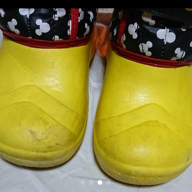専用です ミッキーマウス スノーブーツ 18センチ キッズ/ベビー/マタニティのキッズ靴/シューズ(15cm~)(ブーツ)の商品写真