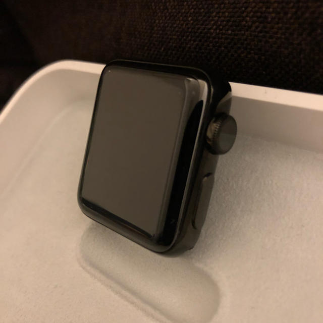 Apple Watch series2 ステンレススチール ブラック 38㎜