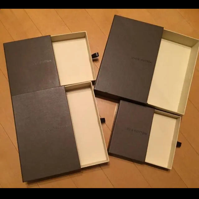 LOUIS VUITTON - LOUIS VUITTON(ルイヴィトン)空箱4個☆の通販 LOUIS VUITTON - LOUIS VUITTON(ルイヴィトン)空箱4個☆の通販