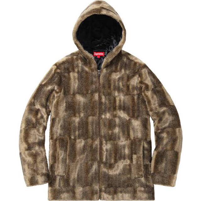 Supreme - SUPREME 15aw Faux Fur Hooded Zip Jacket