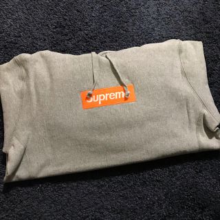 シュプリーム(Supreme)のSupreme Box Logo Hooded Sweatshirt グレー S(パーカー)