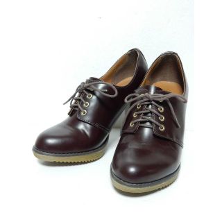 ドクターマーチン(Dr.Martens)の極上美品！レアモデル！ドクターマーチンピンヒールパンプスUK5ワインレッド(ハイヒール/パンプス)