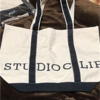 スタディオクリップ(STUDIO CLIP)のスタジオclip  のオリジナル BIGトート  ブラックは！レアな数量限定品(トートバッグ)