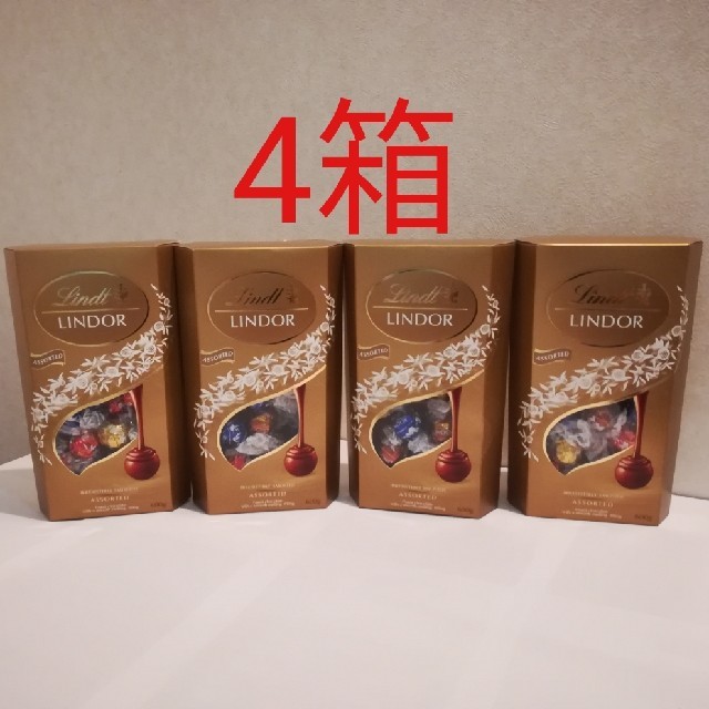 Lindt(リンツ)の17. リンツ チョコレート 4箱 食品/飲料/酒の食品(菓子/デザート)の商品写真