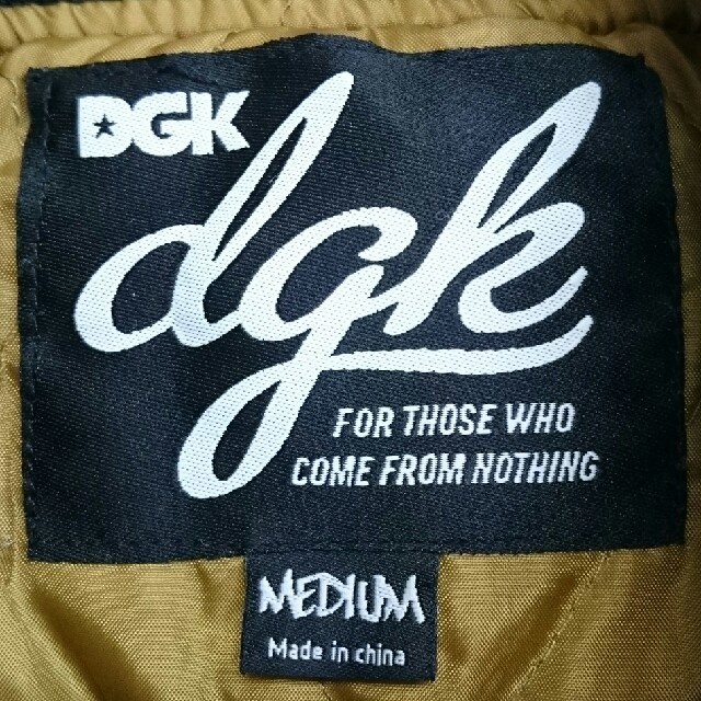 DGK ディージーケー フード付きスタジャン