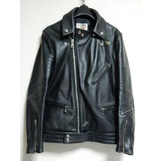 ルイスレザー(Lewis Leathers)の極上美品＆ロング丈！最高級カウハイド！タイトフィット！【定価￥197640】(ライダースジャケット)