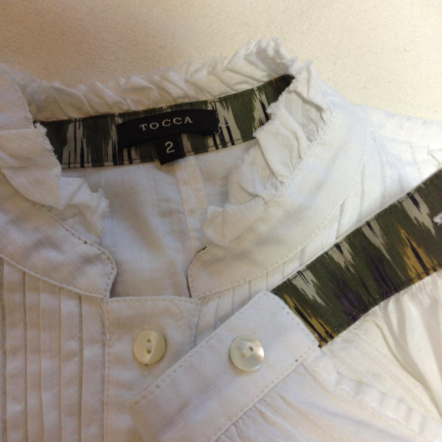 TOCCA(トッカ)のコットン ブラウス レディースのトップス(シャツ/ブラウス(半袖/袖なし))の商品写真