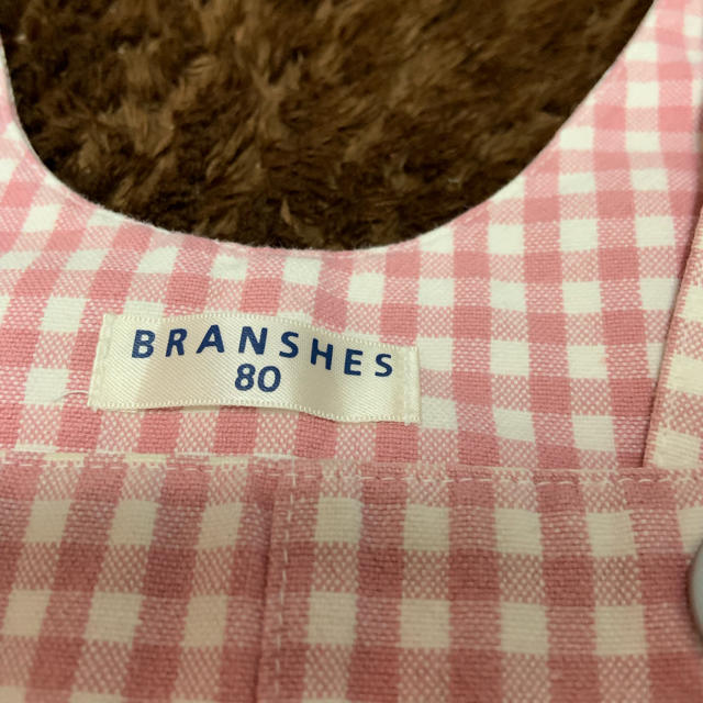 Branshes(ブランシェス)のBRANSHES ワンピース サイズ80 キッズ/ベビー/マタニティのベビー服(~85cm)(ワンピース)の商品写真