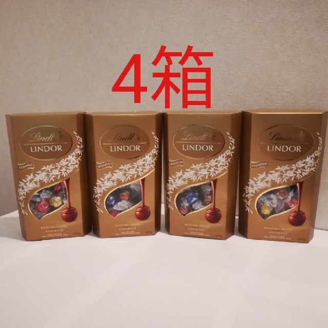 18. リンツ チョコレート 4箱食品/飲料/酒