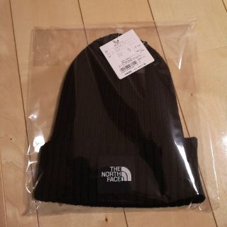 ザノースフェイス(THE NORTH FACE)の新品　ニット帽　ブラック(ニット帽/ビーニー)