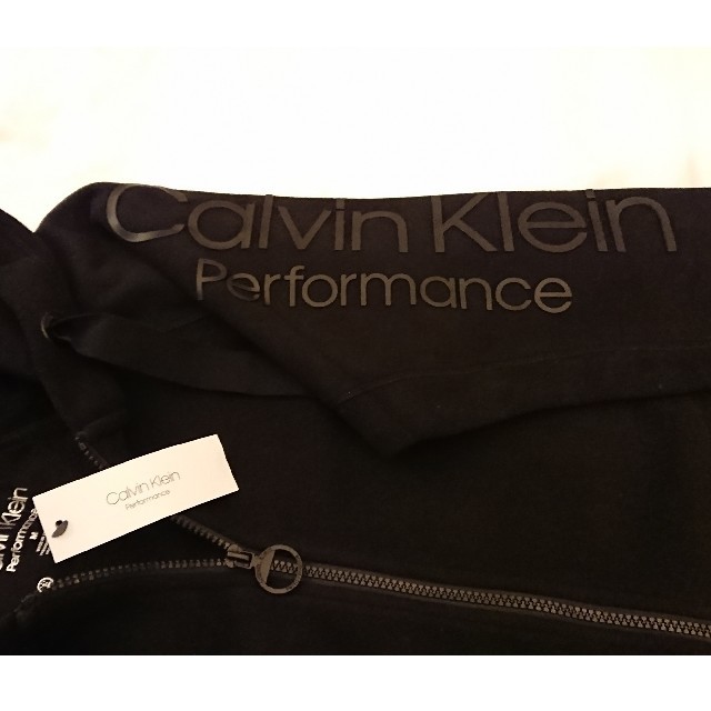 Calvin Klein(カルバンクライン)の【ラスト1着！！】 Calvin Klein フリース ジップパーカー メンズのトップス(パーカー)の商品写真