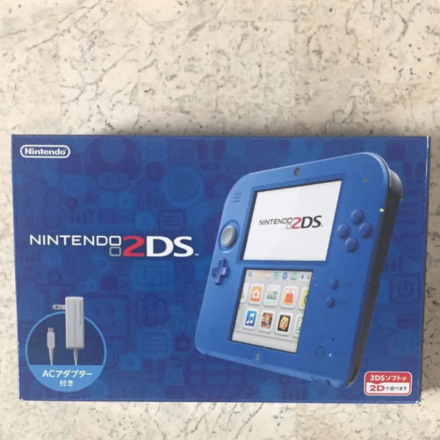 ニンテンドー2DS(ニンテンドー2DS)の2DS 本体新品未使用！ エンタメ/ホビーのゲームソフト/ゲーム機本体(家庭用ゲーム機本体)の商品写真