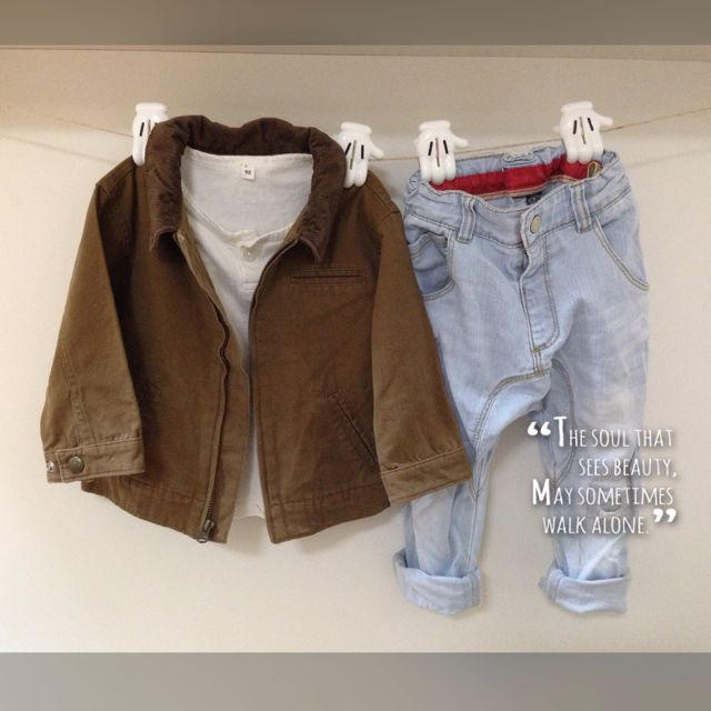 GAP Kids(ギャップキッズ)のGAP綿ZIPジャケット110 キッズ/ベビー/マタニティのキッズ服男の子用(90cm~)(その他)の商品写真