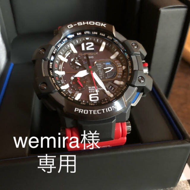 超レア☆G-SHOCK　GPW-1000RD-4AJF（赤）