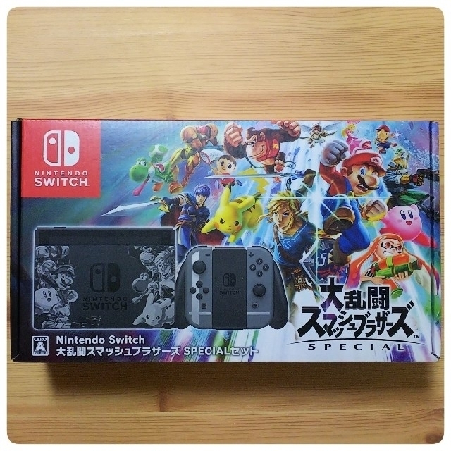 任天堂(ニンテンドウ)のNintendo Switch 大乱闘スマッシュブラザーズ SPECIALセット エンタメ/ホビーのゲームソフト/ゲーム機本体(家庭用ゲーム機本体)の商品写真