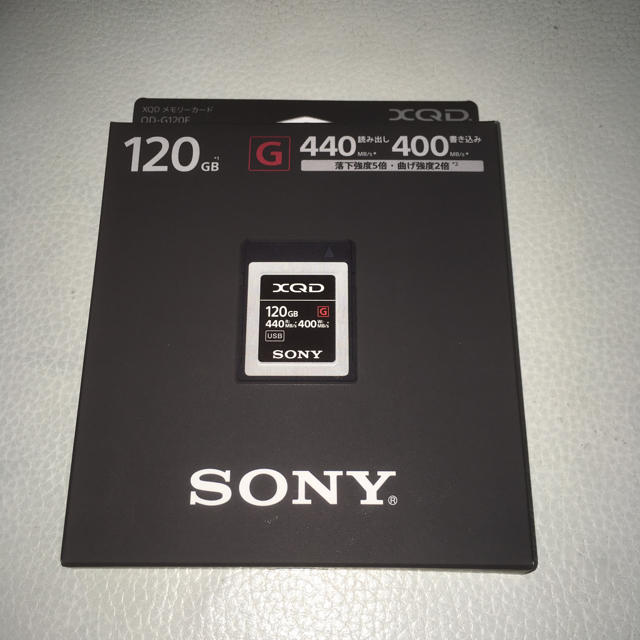満点の メモリーカード XQD 120GB Gタイプ SONY その他