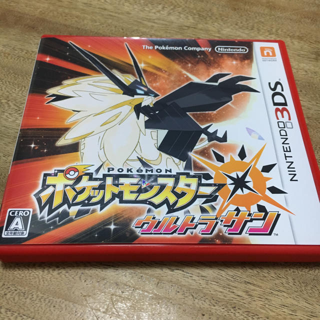 ニンテンドー3DS(ニンテンドー3DS)の3DS ポケットモンスター☆ウルトラサン エンタメ/ホビーのゲームソフト/ゲーム機本体(携帯用ゲームソフト)の商品写真