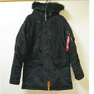 アルファインダストリーズ(ALPHA INDUSTRIES)のalpha N-3B Mサイズ(ミリタリージャケット)