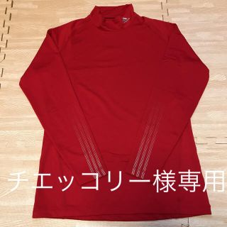 アディダス(adidas)のadidas  スポーツウェア ゴルフ メンズ Sレッド(ウエア)