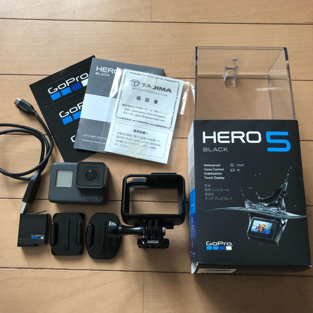 GoPro(ゴープロ)のGoPro Hero 5 Black スマホ/家電/カメラのカメラ(ビデオカメラ)の商品写真