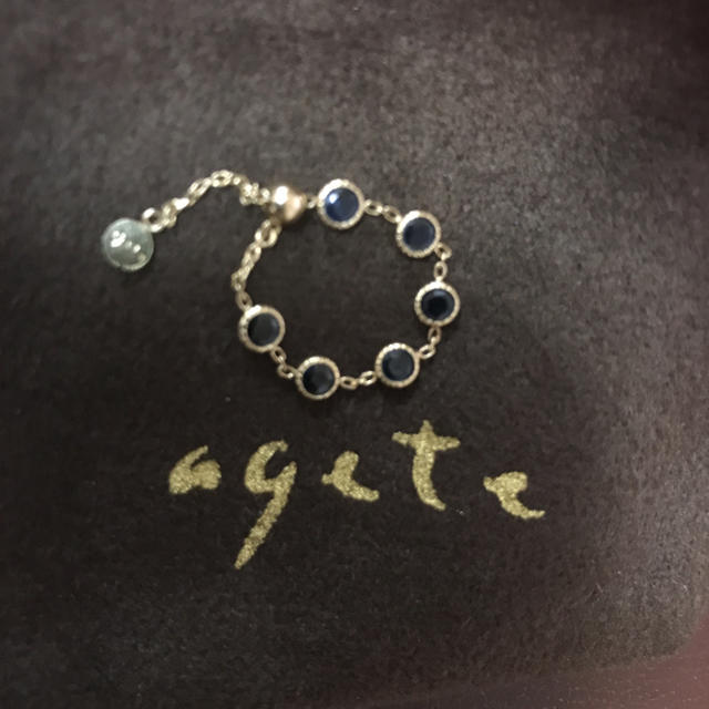 agete(アガット)のアガット リング レディースのアクセサリー(リング(指輪))の商品写真