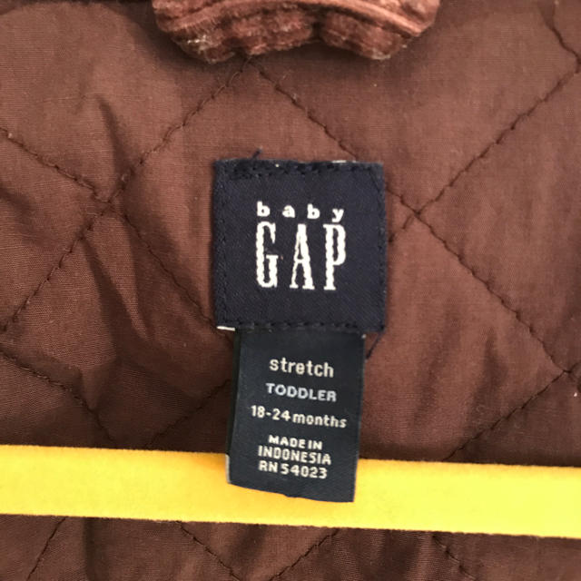 babyGAP(ベビーギャップ)のbabygapのコート サイズ90 キッズ/ベビー/マタニティのキッズ服男の子用(90cm~)(コート)の商品写真