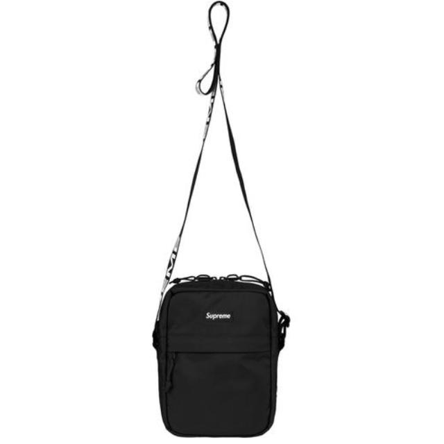 18ss Supreme Shoulder Bag Black 黒色メンズ