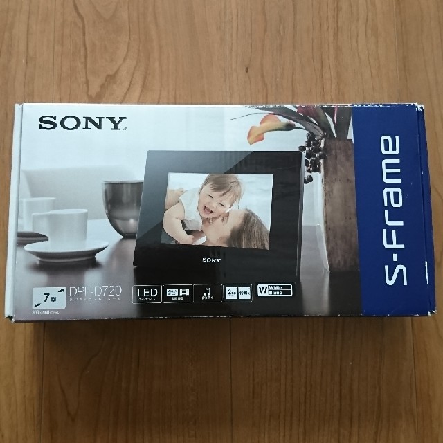 SONY(ソニー)のデジタルフォトフレーム SONY S-Frame インテリア/住まい/日用品のインテリア小物(フォトフレーム)の商品写真