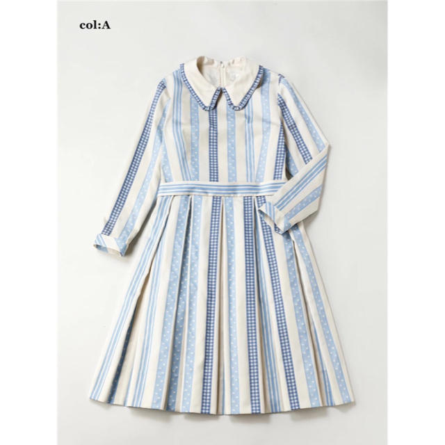 高級ブランド - JaneMarple Jane ドレス stripe jacquard Ribbon