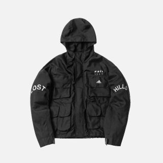 オフホワイト(OFF-WHITE)のYEEZY SEASON 5 パーカー ジャケット 黒 XS 新品 付属品完備(マウンテンパーカー)