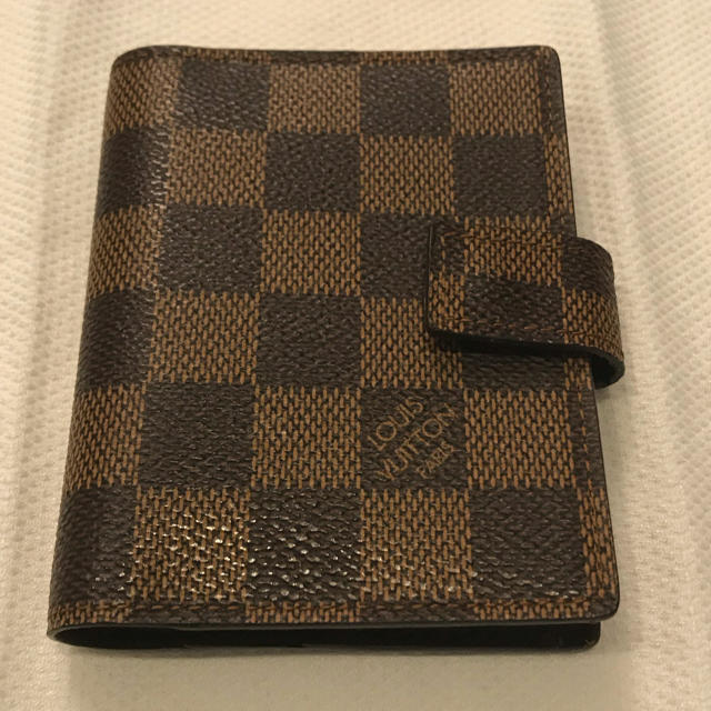 LOUIS VUITTON(ルイヴィトン)のLOUIS VUITTON ダミエ ミニ アジェンダ 中古 メンズのファッション小物(手帳)の商品写真