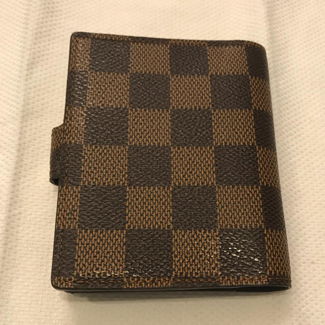 LOUIS VUITTON(ルイヴィトン)のLOUIS VUITTON ダミエ ミニ アジェンダ 中古 メンズのファッション小物(手帳)の商品写真