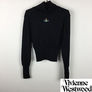 ヴィヴィアンウエストウッド(Vivienne Westwood)の美品 ヴィヴィアンウエストウッドレッドレーベル 長袖タートルネックニット(ニット/セーター)