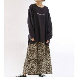 アングリッド(Ungrid)のビッグシルエットロゴロングスリーブtee(Tシャツ(長袖/七分))