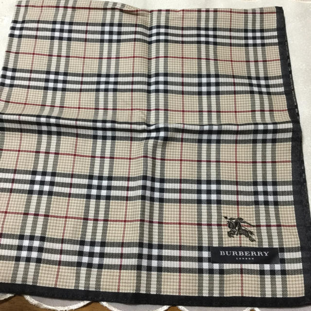 BURBERRY(バーバリー)のバーバリー紳士ハンカチ２枚セット メンズのファッション小物(ハンカチ/ポケットチーフ)の商品写真