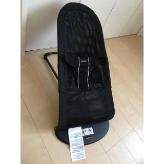 ベビービョルン(BABYBJORN)のモンチッチ様専用 バウンサー ベビービョルン メッシュ 黒(その他)