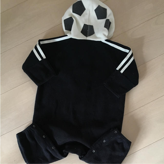 adidas(アディダス)のロンパース キッズ/ベビー/マタニティのベビー服(~85cm)(カバーオール)の商品写真