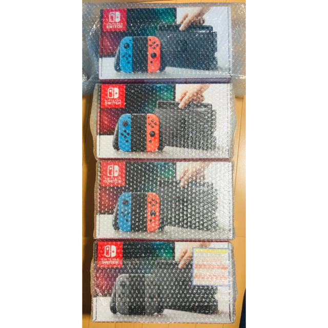2022新発 Nintendo スイッチ ニンテンドー ☆ネオン3台、グレー1台☆新品☆ - Switch 家庭用ゲーム機本体 2022新発 Nintendo スイッチ ニンテンドー ☆ネオン3台、グレー1台☆新品☆ - Switch 家庭用ゲーム機本体