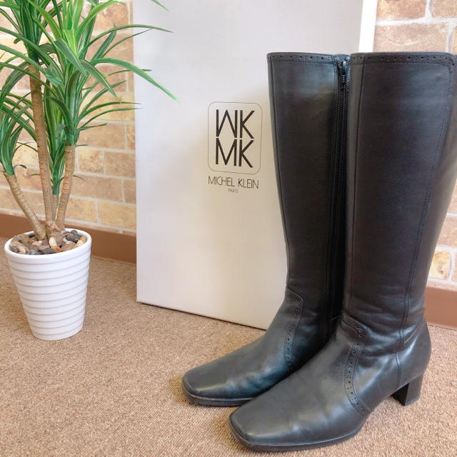 MK MICHEL KLEIN(エムケーミッシェルクラン)のミッシェルクラン ロングブーツ レディースの靴/シューズ(ブーツ)の商品写真