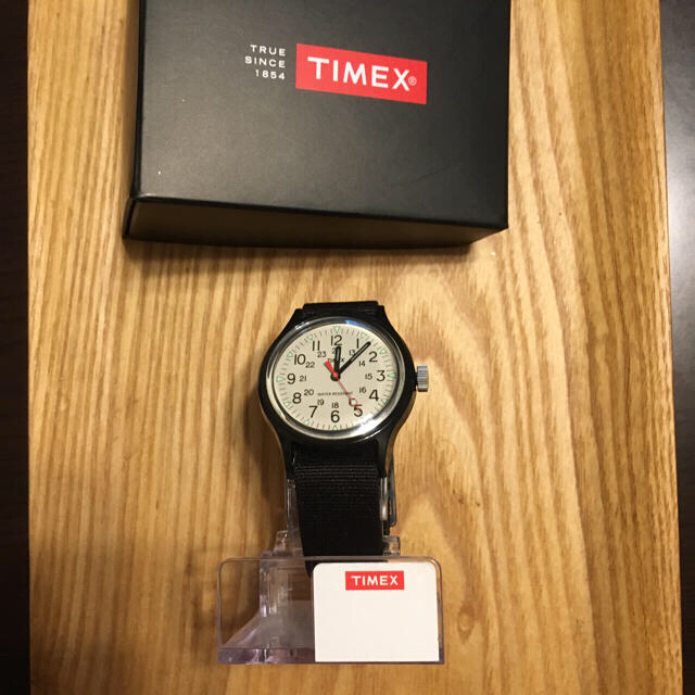 TIMEX(タイメックス)のTIMEX タイメックス キャンパー ブラック レディースのファッション小物(腕時計)の商品写真