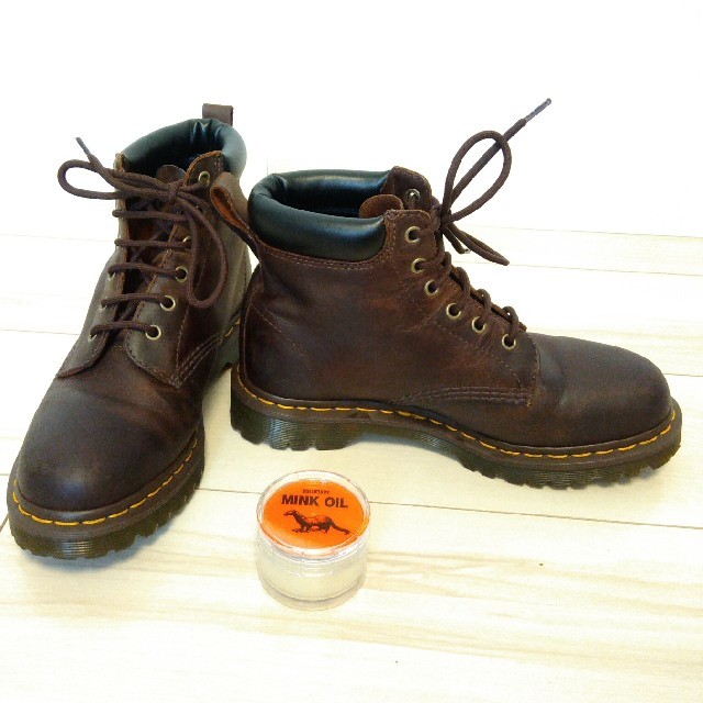 ドクターマーチン Dr.Martens BAYNES 5ホールブーツ UK6 レディース24.5cm /saa009049