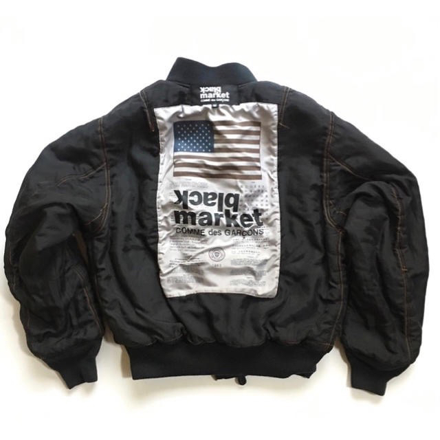 大きな取引 COMME des MA-1 ブラックマーケット blackmarket H1R0